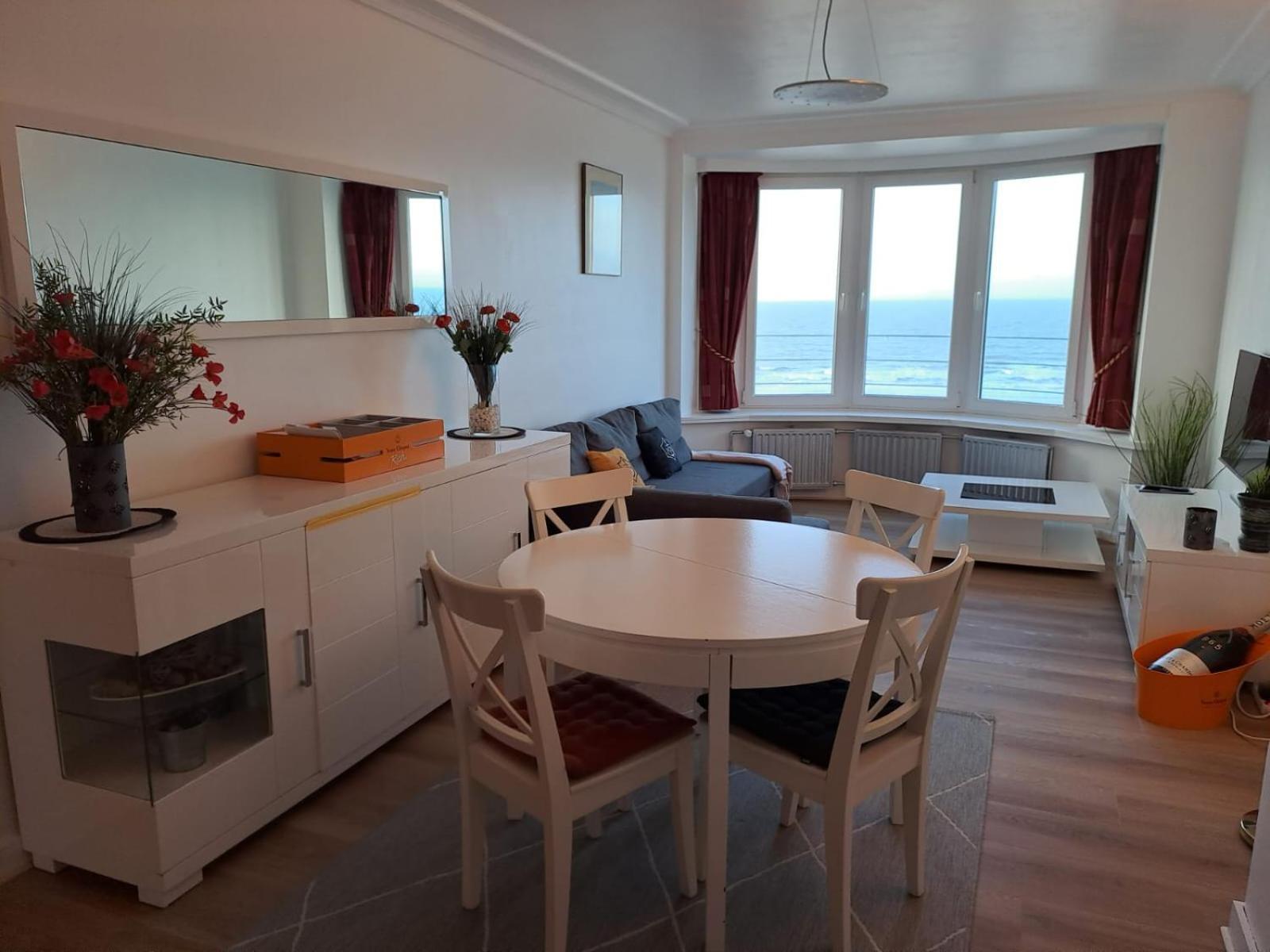 Appartement Met Prachtig Zicht Op Zee Ostende Exteriér fotografie